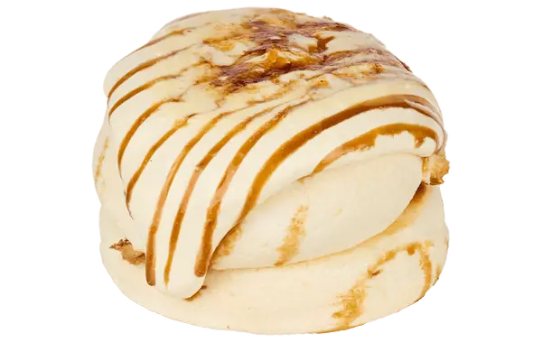 Crème Brûlée Soufflé Pancakes bei Möge Tee in Berlin-Kreuzberg